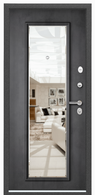 DELTA 100 MP, Панель MDF с ПВХ покрытием, DM, ПВХ Бетон темный в Липецке